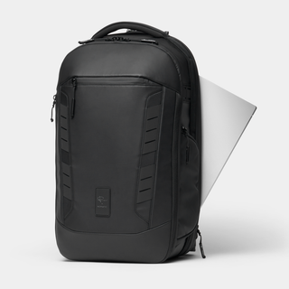 Black NOMATIC McKinnon Camera Pack 35L V2 backpack, angled front view